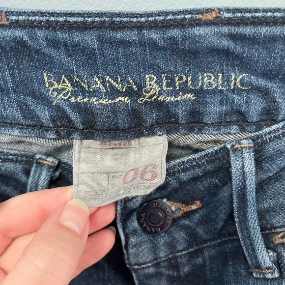Banana Republic Premium Denim Urban Bootcut Size 6 - Picture 6 of 6